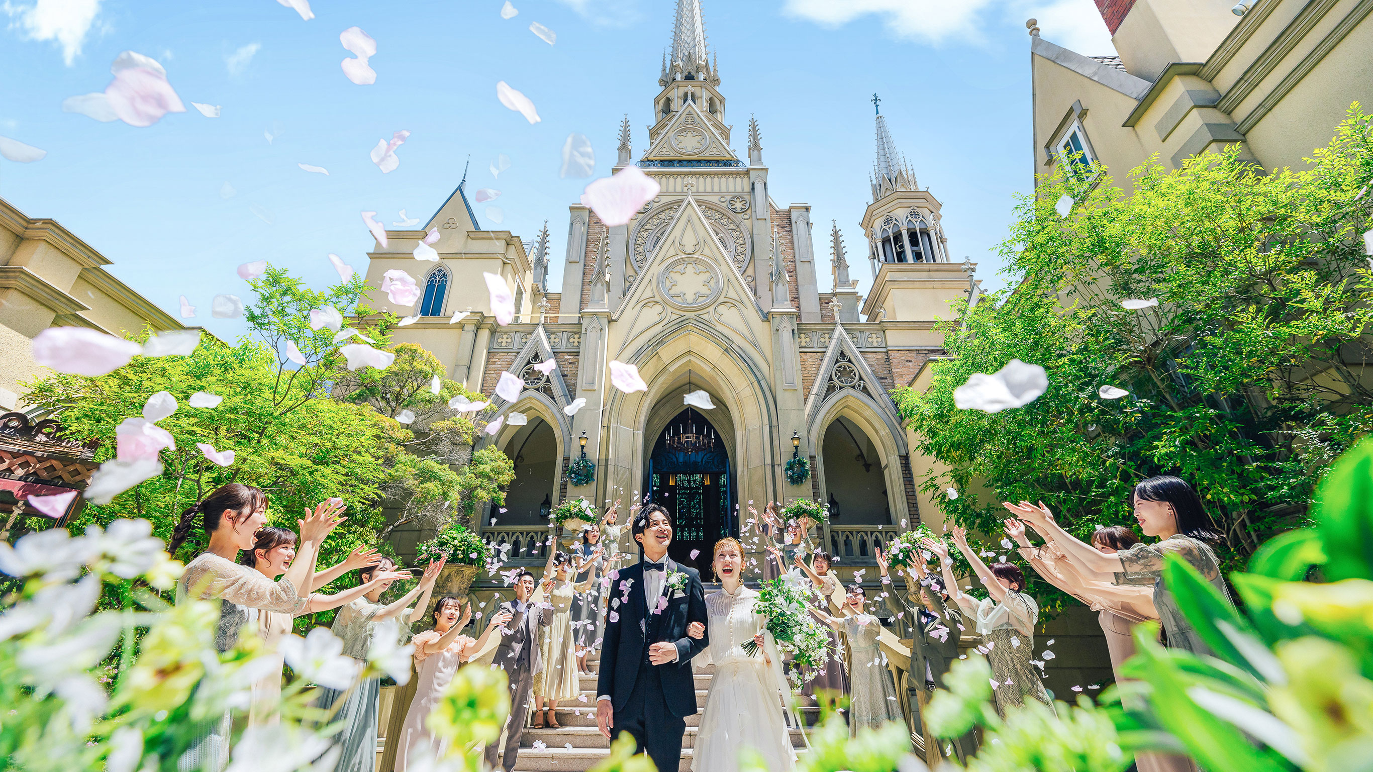 結婚披露宴の様子